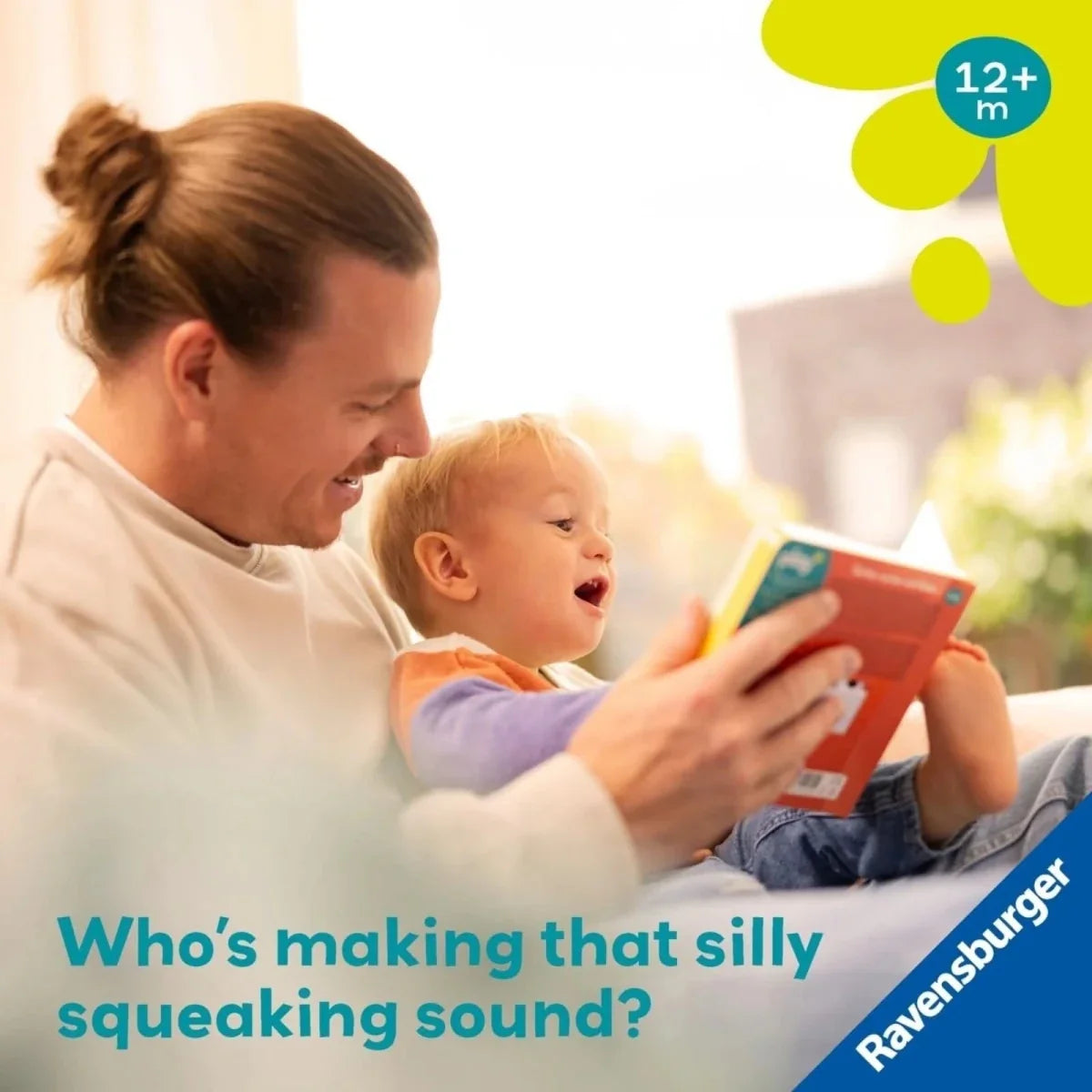 Play+ Shh... Who's there? Baby Animals Book with Sounds