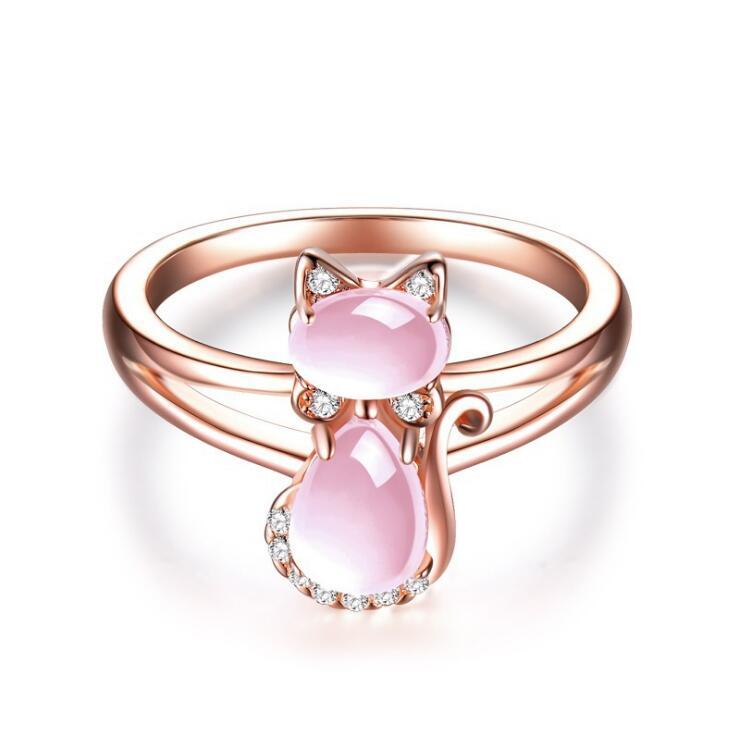 Cute Cat Jewelry Set