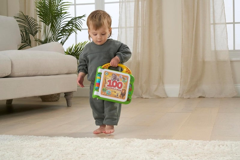 LeapFrog 100 Animals Book Baby Learning Toy Sounds Words Educational Kids Gift