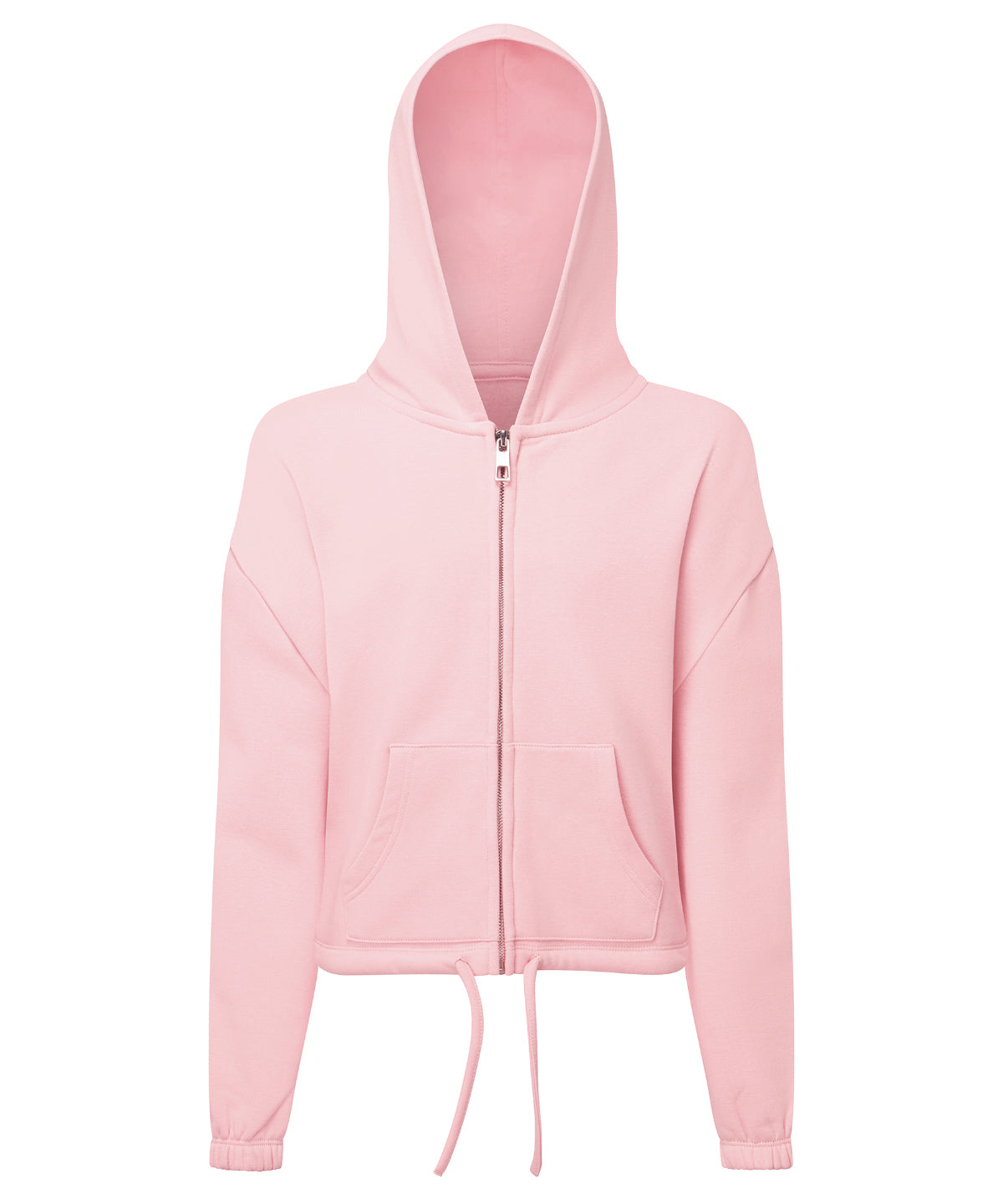 Kids TriDri Recycled Cropped Oversize Full-Zip Hoodie