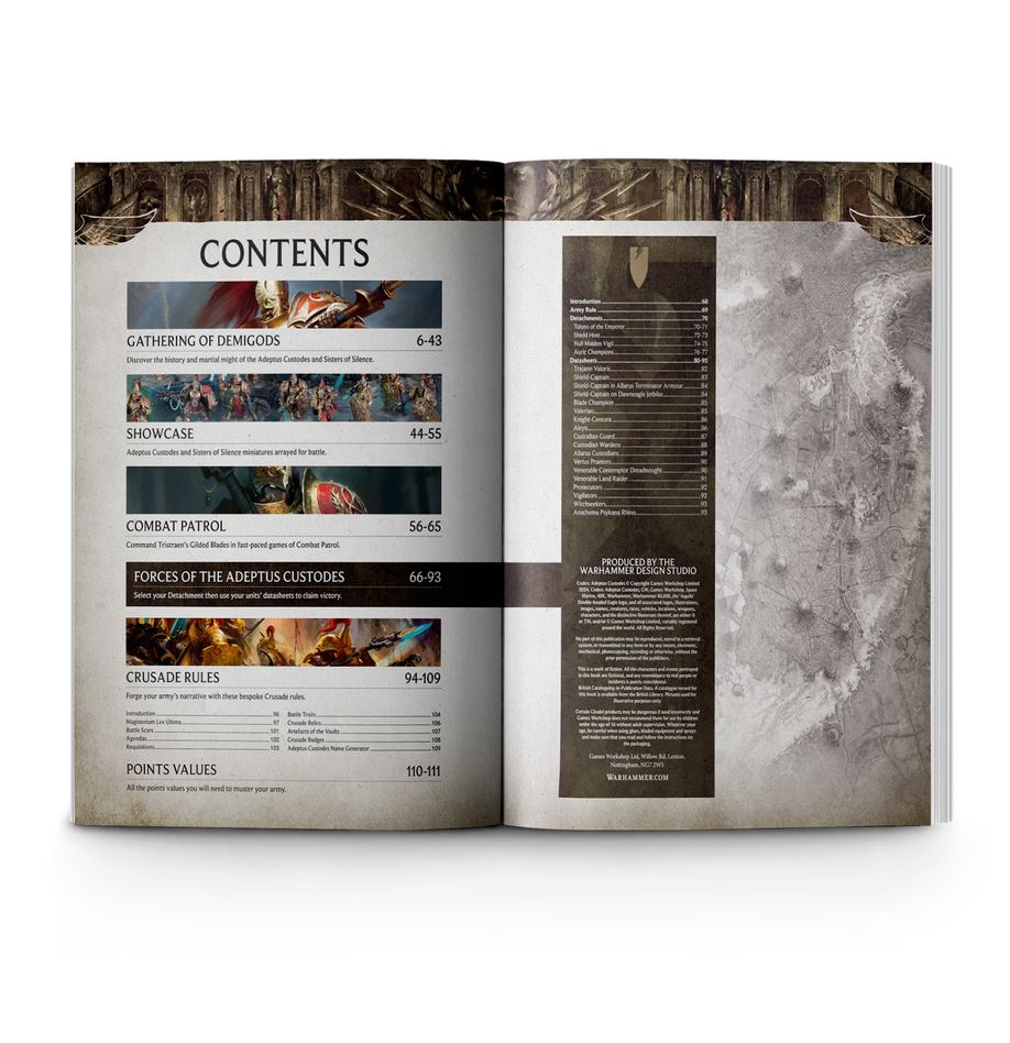Codex: Adeptus Custodes (10th edition)