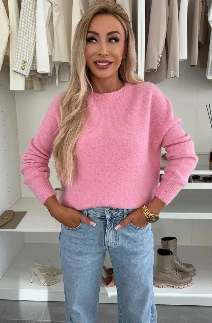 Elisha Light Knitted Alpaca Jumper