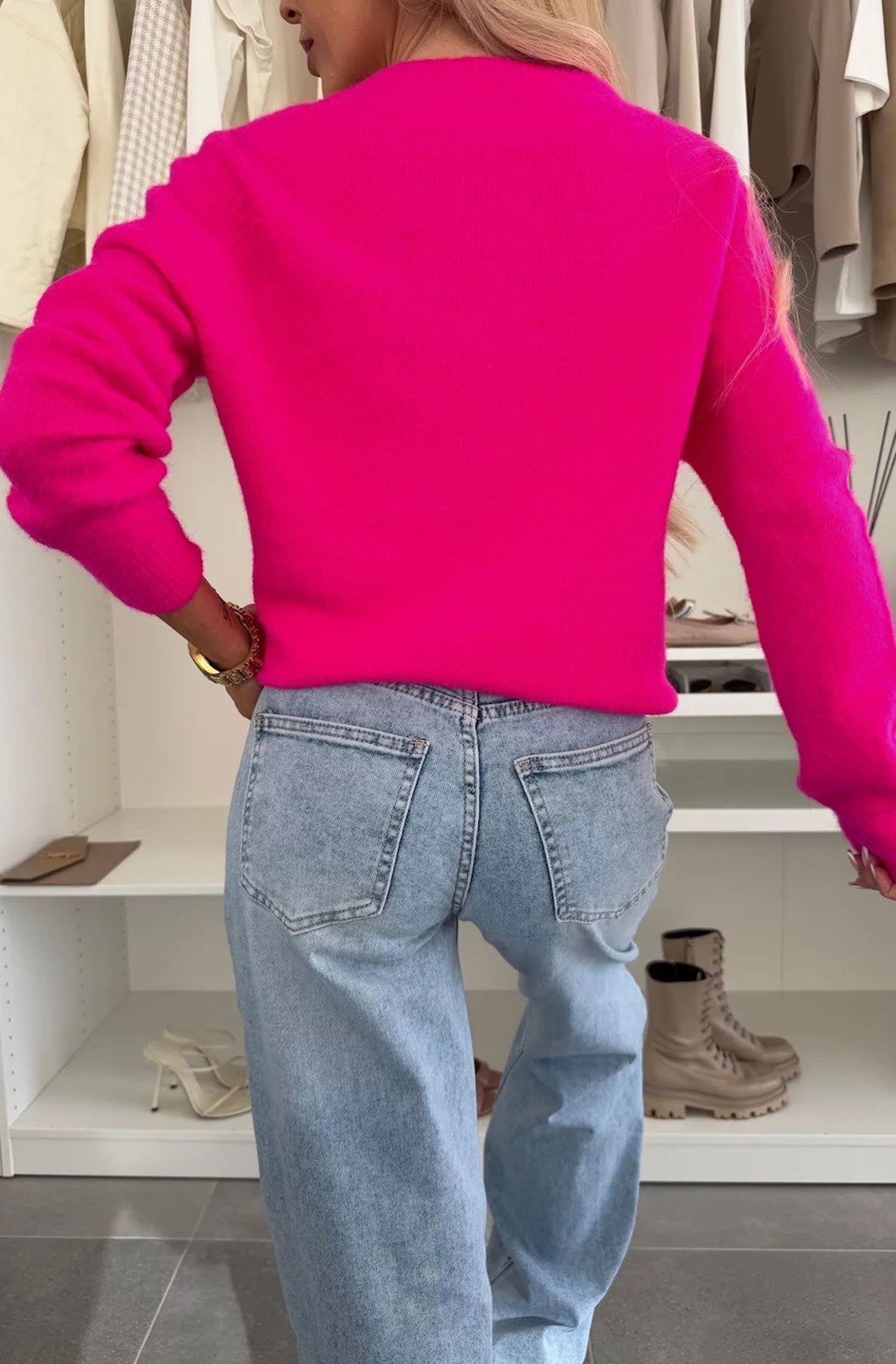 Elisha Light Knitted Alpaca Jumper