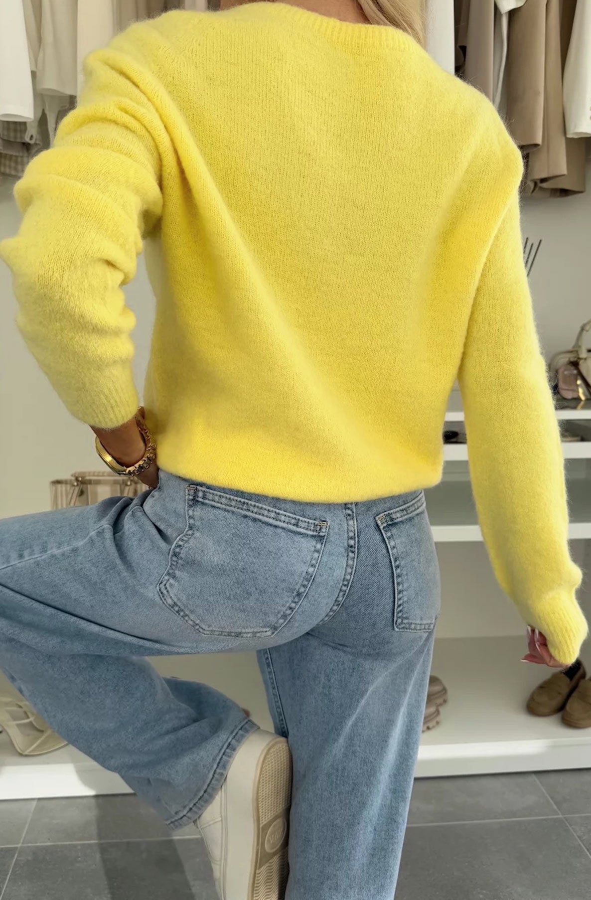 Elisha Light Knitted Alpaca Jumper
