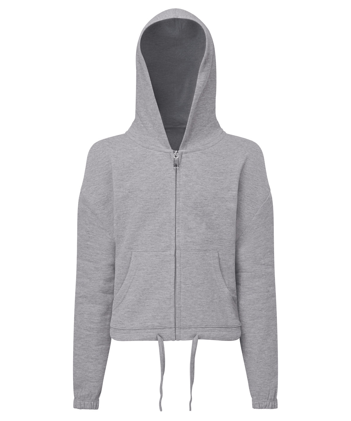 Kids TriDri Recycled Cropped Oversize Full-Zip Hoodie