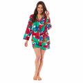 Daisy Dreamer Women's Jaguar Jungle Leopard Short Pyjama Set Button Up Sleepwear Breathable Soft Easy Care Loungewear Sizes S XL